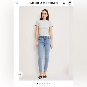Good American Light Blue Denim Jeans